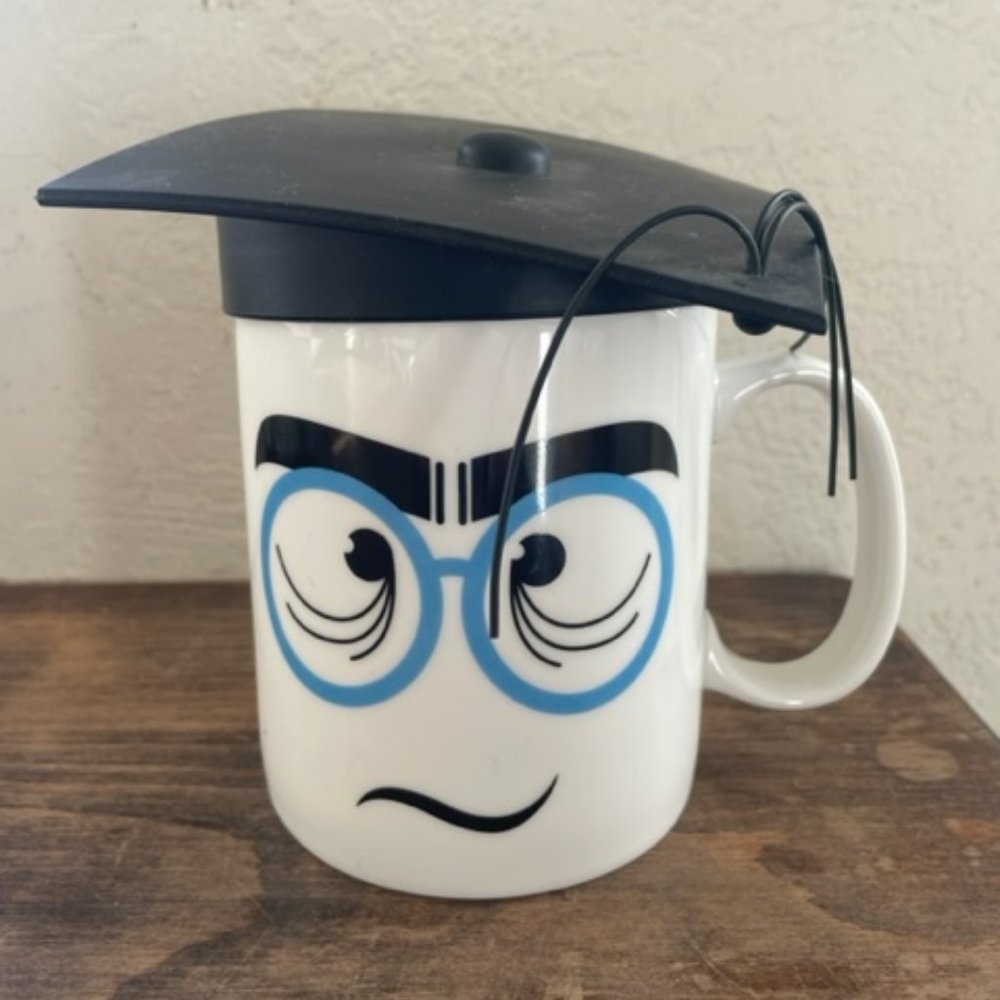 Graduation Mug w/ Silicone Graduation Cap by Andrea Vecera